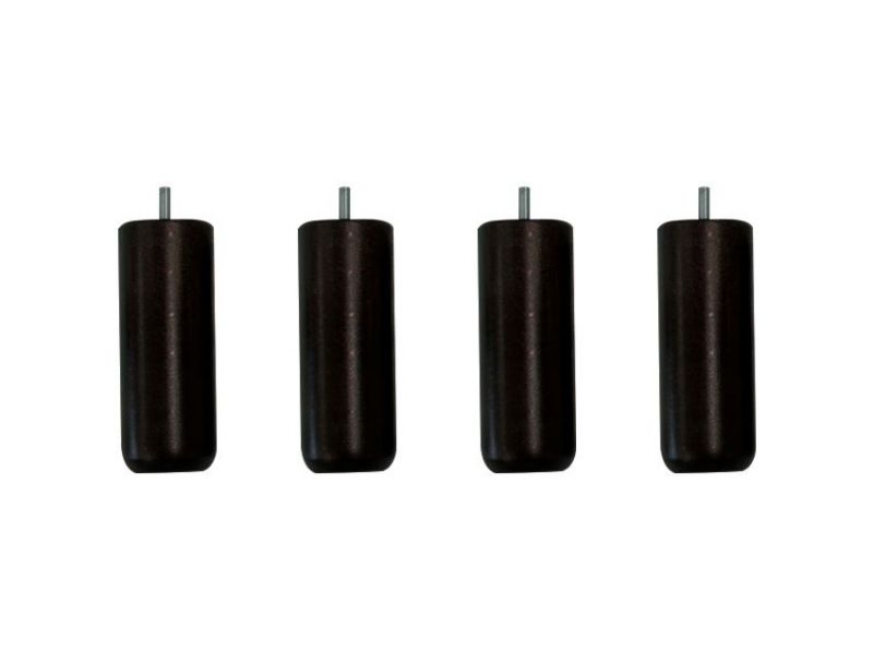 Pied de sommier 15 cm noir