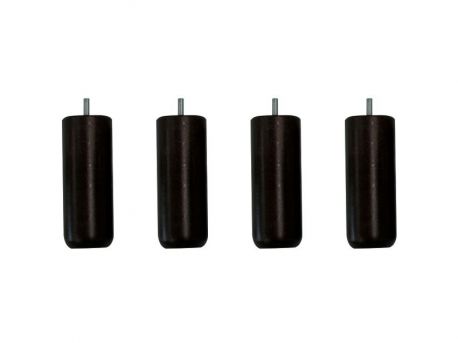 Pied de sommier 15 cm noir