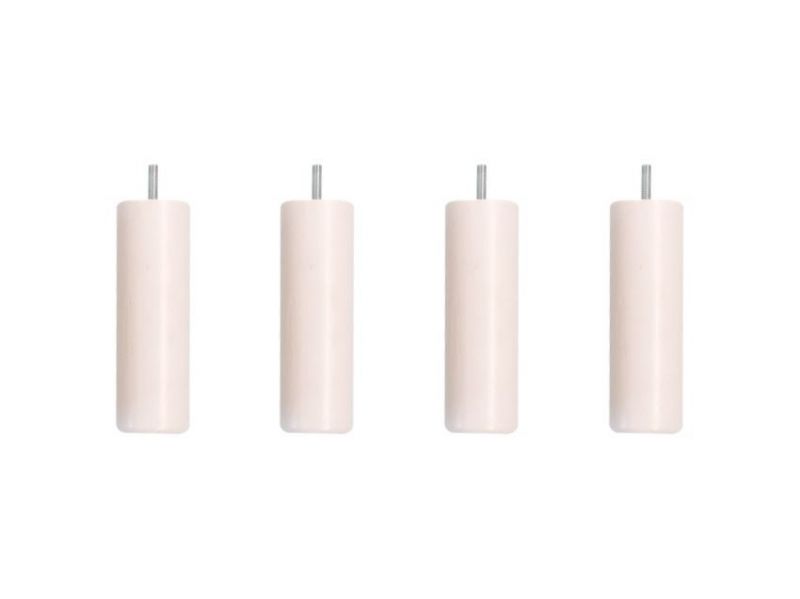 Pied de sommier 15 cm blanc