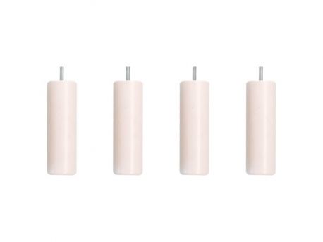 Pied de sommier 15 cm blanc