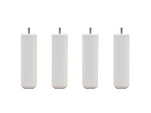 Pied de sommier 20 cm blanc