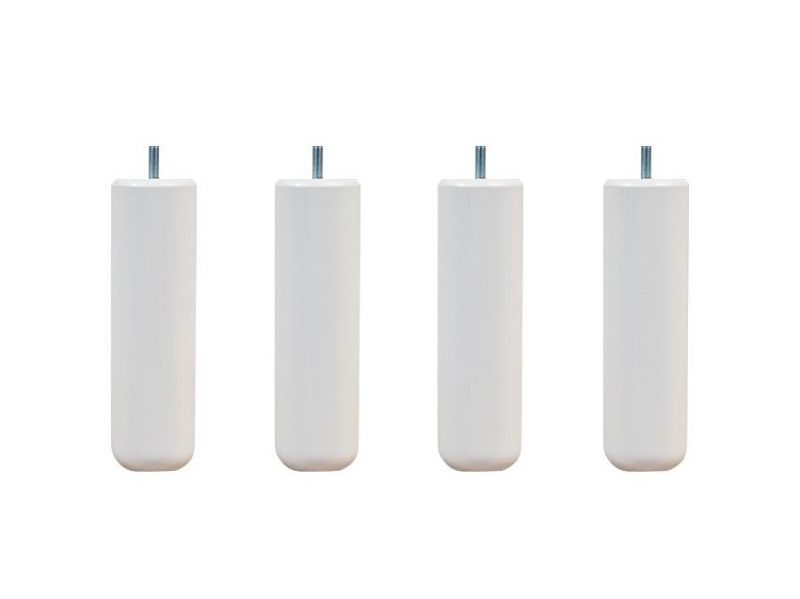 Pied de sommier 20 cm blanc