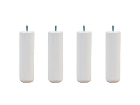 Pied de sommier 20 cm blanc