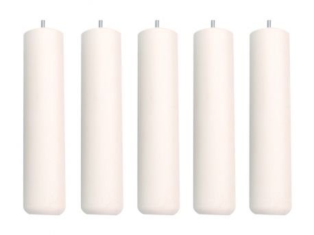 Pied de sommier 30 cm blanc