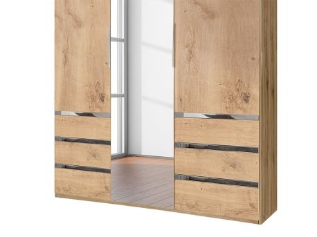 Armoire Blanche 3 Portes et Miroir | Meubles Ubaud