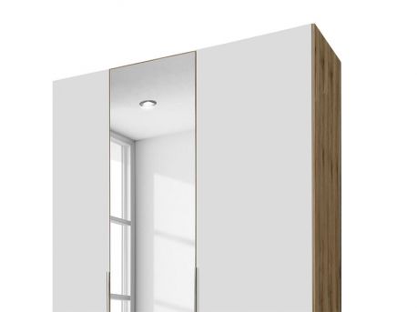 Armoire Blanche 3 Portes et Miroir | Meubles Ubaud