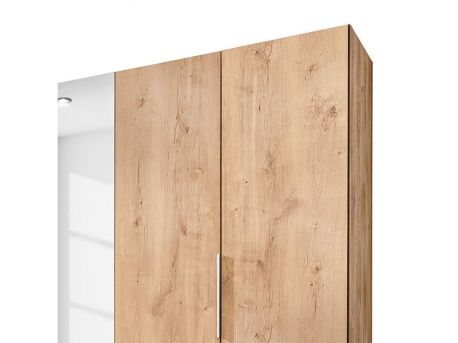 Armoire Blanche 5 Portes et Miroir | Meubles Ubaud
