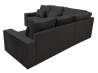 Canape d'angle Class Noir