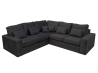 Canape d'angle class noir
