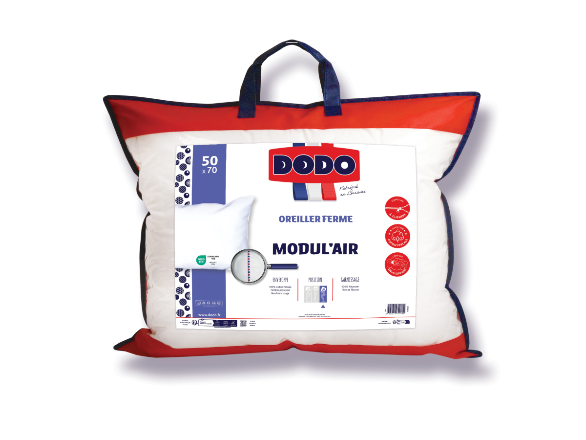 Oreiller Dodo Modul'air 50 x 70 cm pas cher | Meubles Ubaud