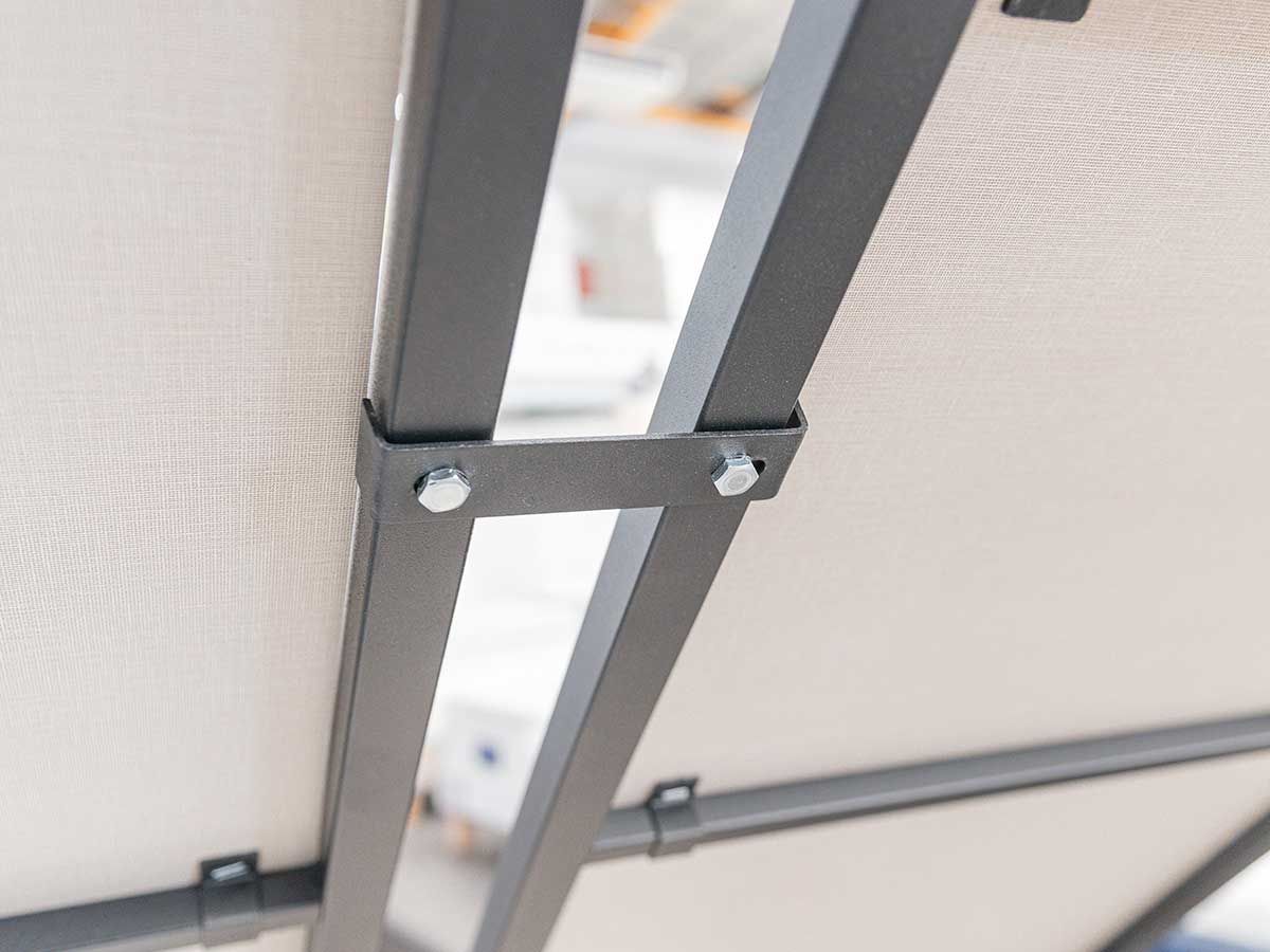 Sommier coffre Kompact Taupe - 2 places |Meubles UBAUD