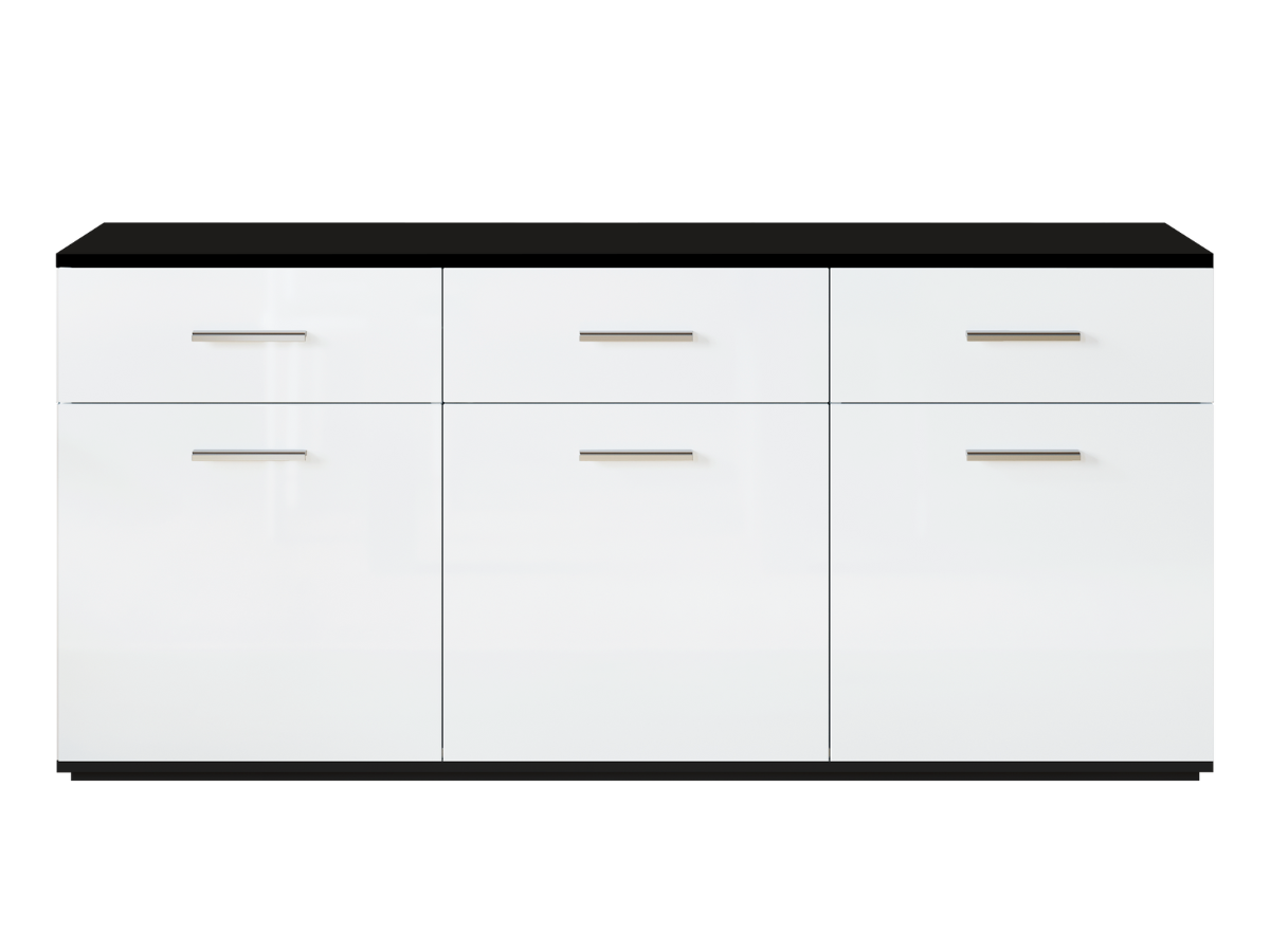 Buffet 3 Portes 210 cm Venere pas cher l Meubles Ubaud