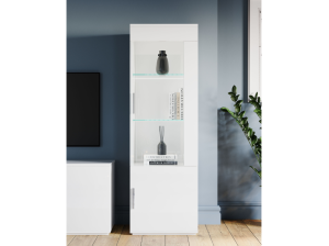 Meuble Vitrine 1 Porte Venere pas cher l Meubles Ubaud