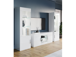 Meuble Vitrine 1 Porte Venere pas cher l Meubles Ubaud
