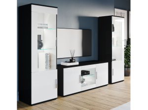 Meuble Vitrine 1 Porte Venere pas cher l Meubles Ubaud