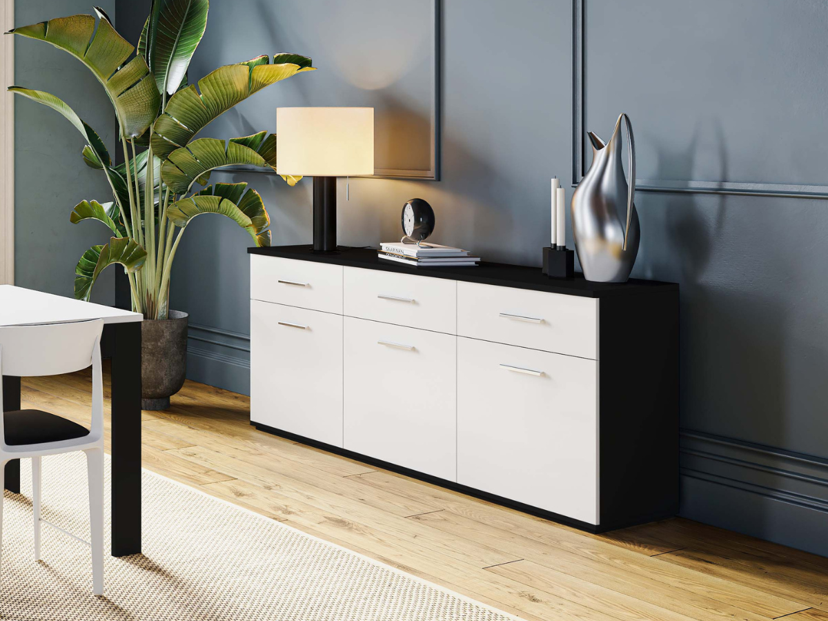 Buffet 3 Portes 180 cm Venere pas cher l Meubles Ubaud