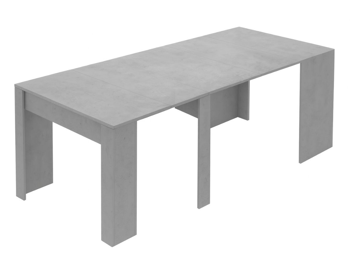 Table à Rallonge Cemento pas cher | Meubles Ubaud