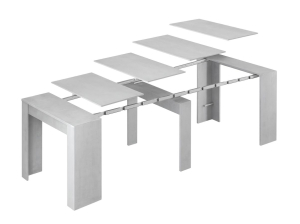 Table à Rallonge Cemento pas cher | Meubles Ubaud