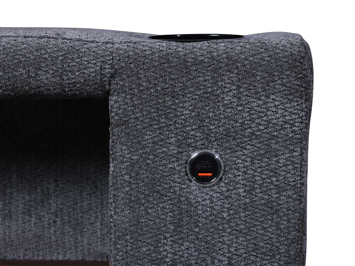 Canapé d'angle Selena - Gris | Proconfort