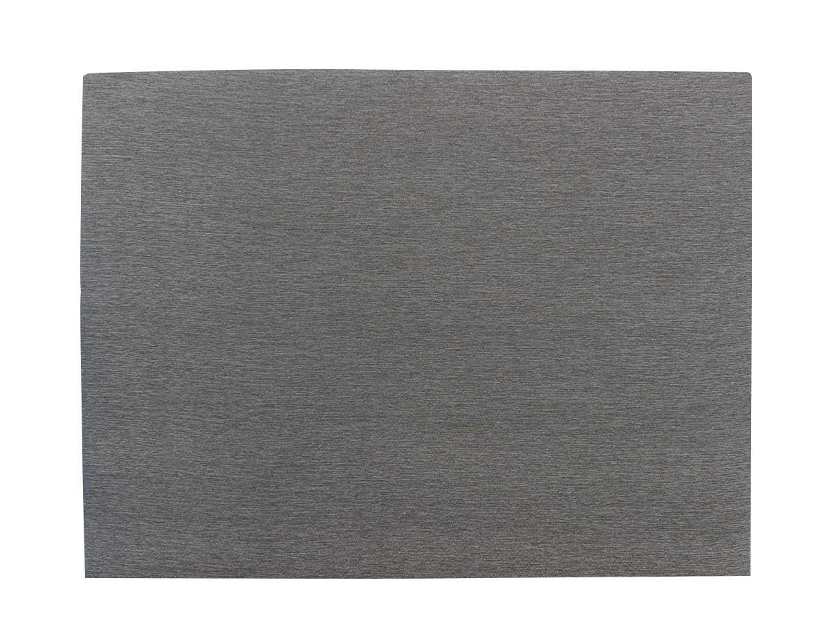 Tête de lit REMY - 2 places / Gris uni