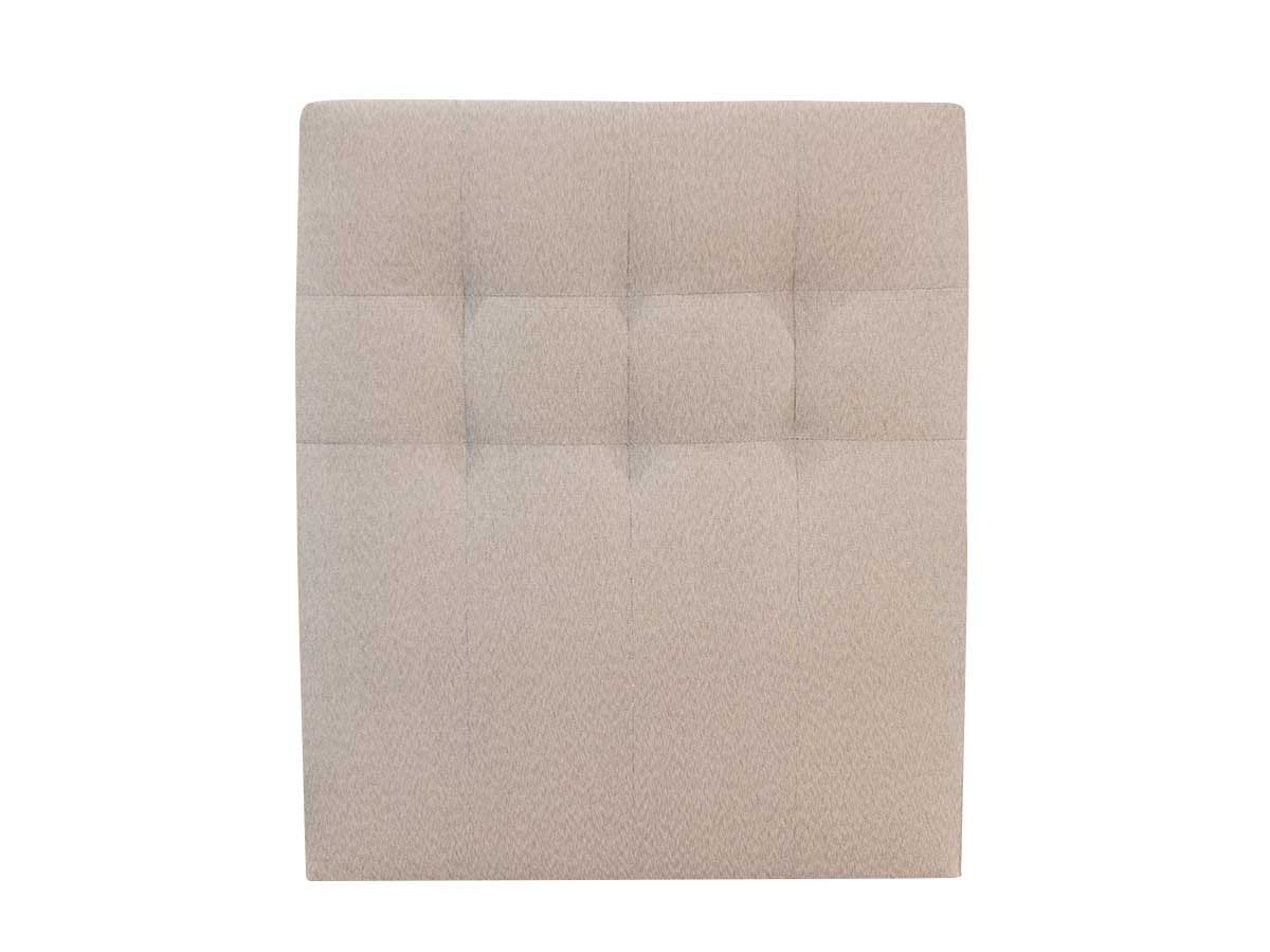 Tête de lit REMY - 1 place / Taupe Capitonner | Proconfort