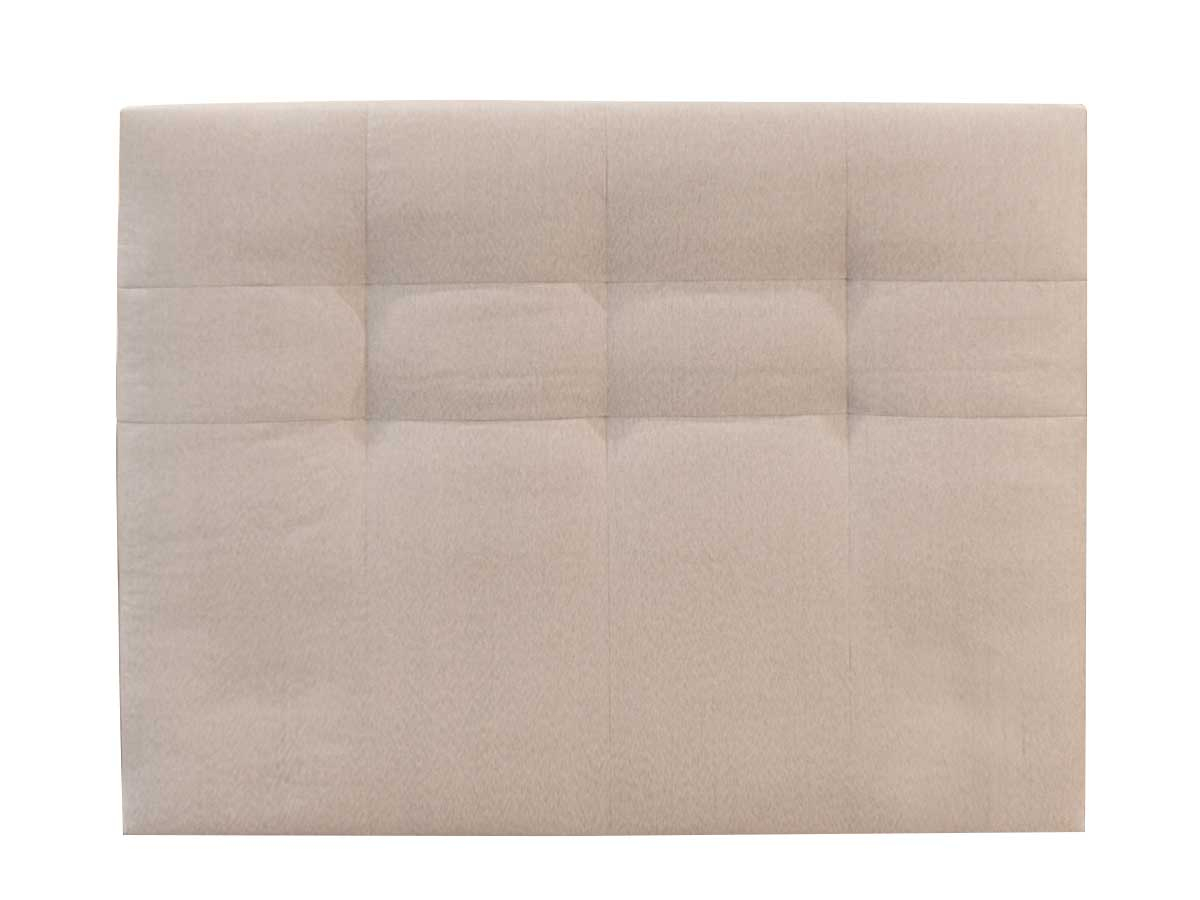 Tête de lit REMY - 2 places / Taupe capitonner | Proconfort