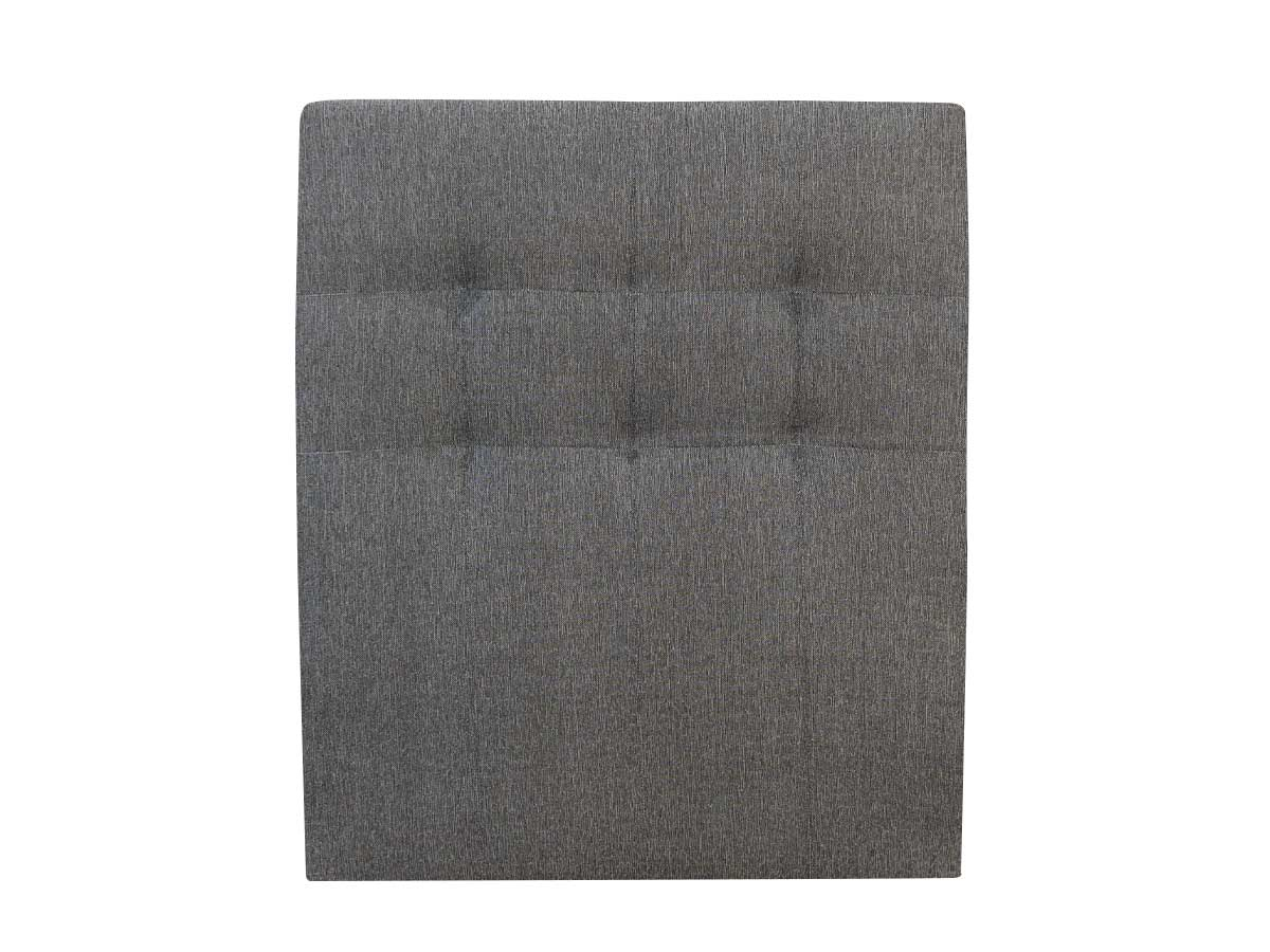 Tête de lit REMY - 1 place / Gris capitonner | Proconfort