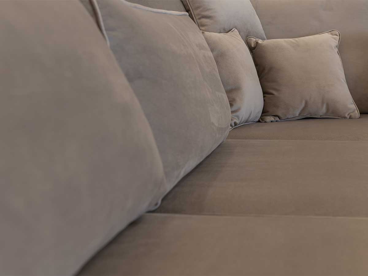 Canape d'angle pas cher noir| Meubles UBAUD