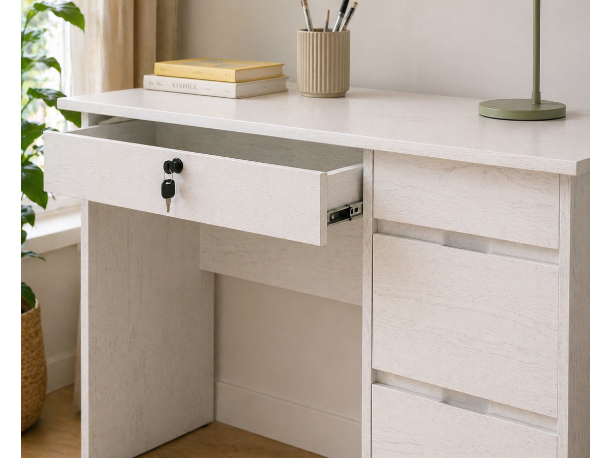 Tiroir Bureau Laure Blanc par Proconfort