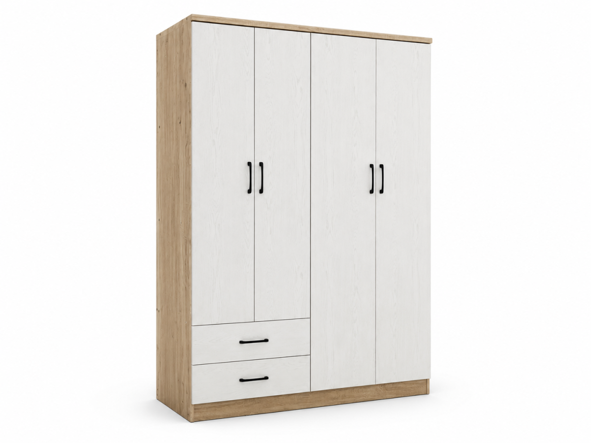 Armoire Jade 4 portes -Ubaud