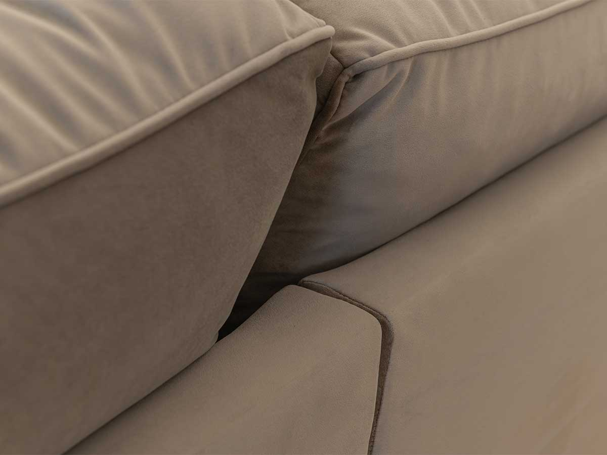 Canape d'angle Class Gris pas cher| Meubles UBAUD