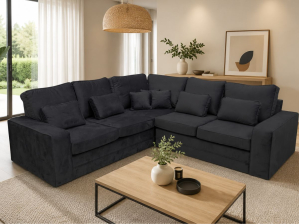 Canape d'angle Class Gris pas cher| Meubles UBAUD