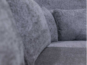 Canape d'angle pas cher noir| Meubles UBAUD
