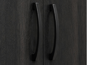 Armoire ELSA 2 portes blanche avec étagères | PROCONFORT