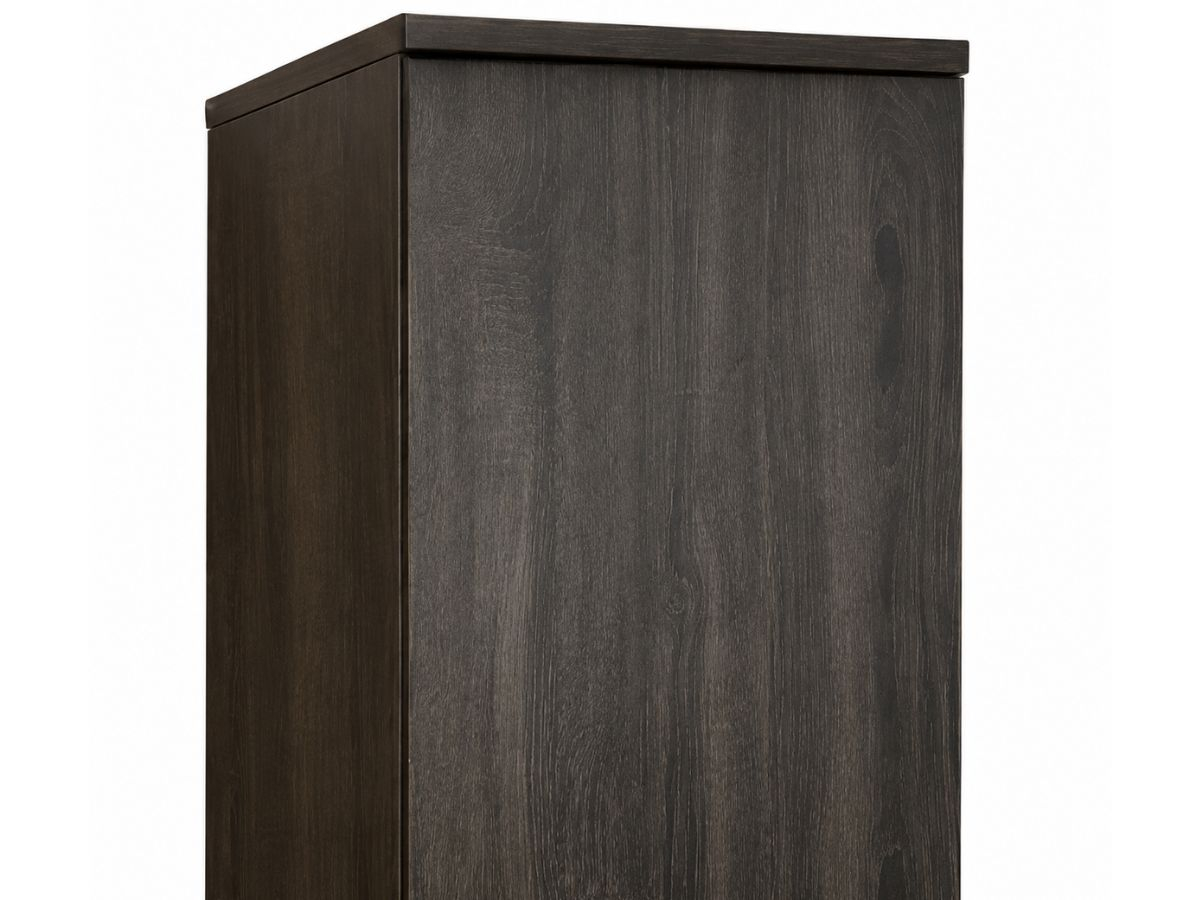 Armoire 1 Porte Elsa Blanc avec étagères | PROCONFORT