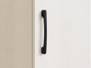 Armoire 1 Porte Elsa chêne avec 5 étagères | PROCONFORT