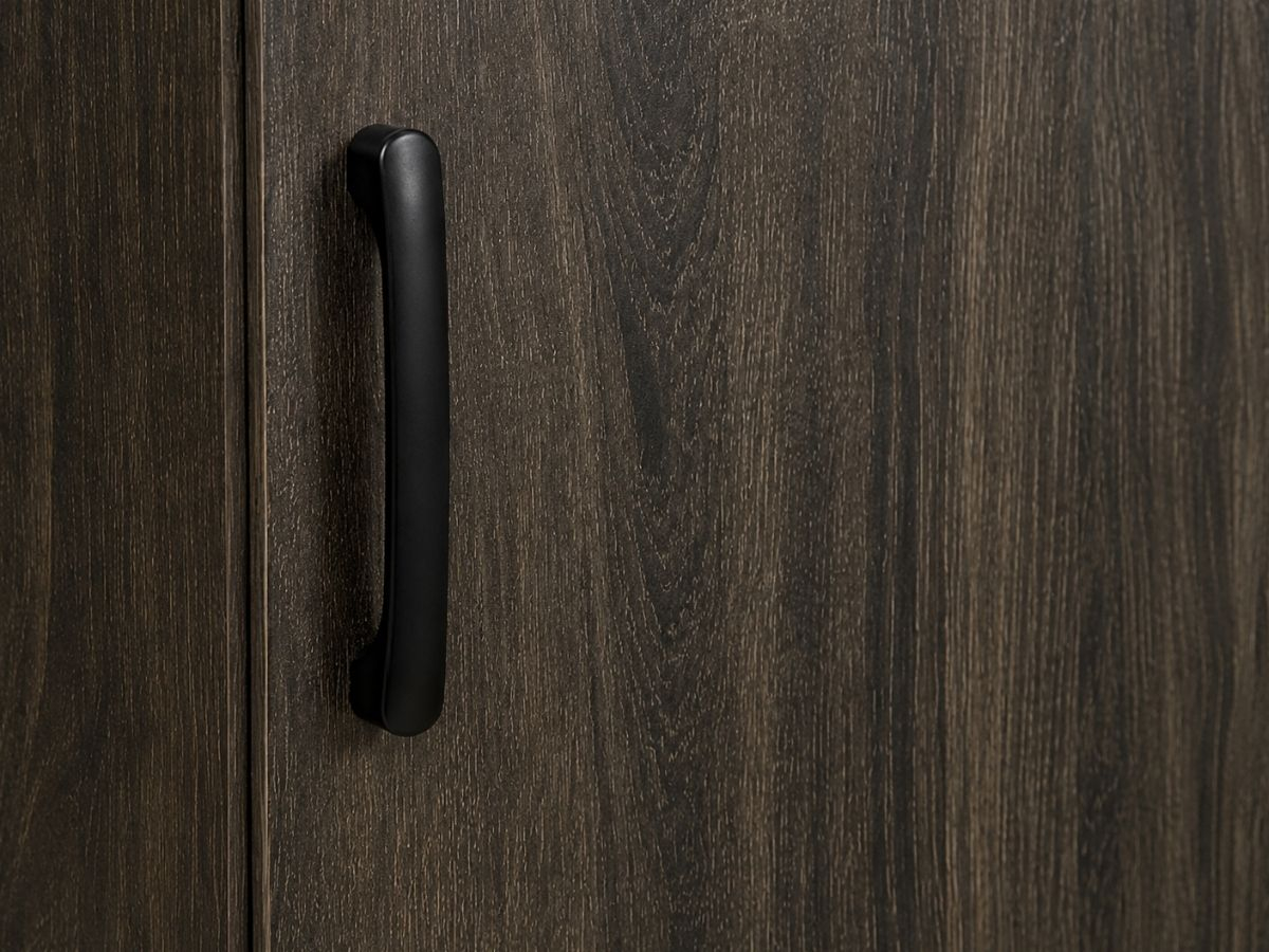 Armoire 1 Porte Elsa chêne avec 5 étagères | PROCONFORT