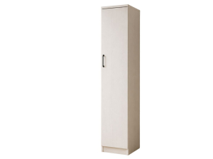 Armoire 1 Porte Elsa chêne avec 5 étagères | PROCONFORT