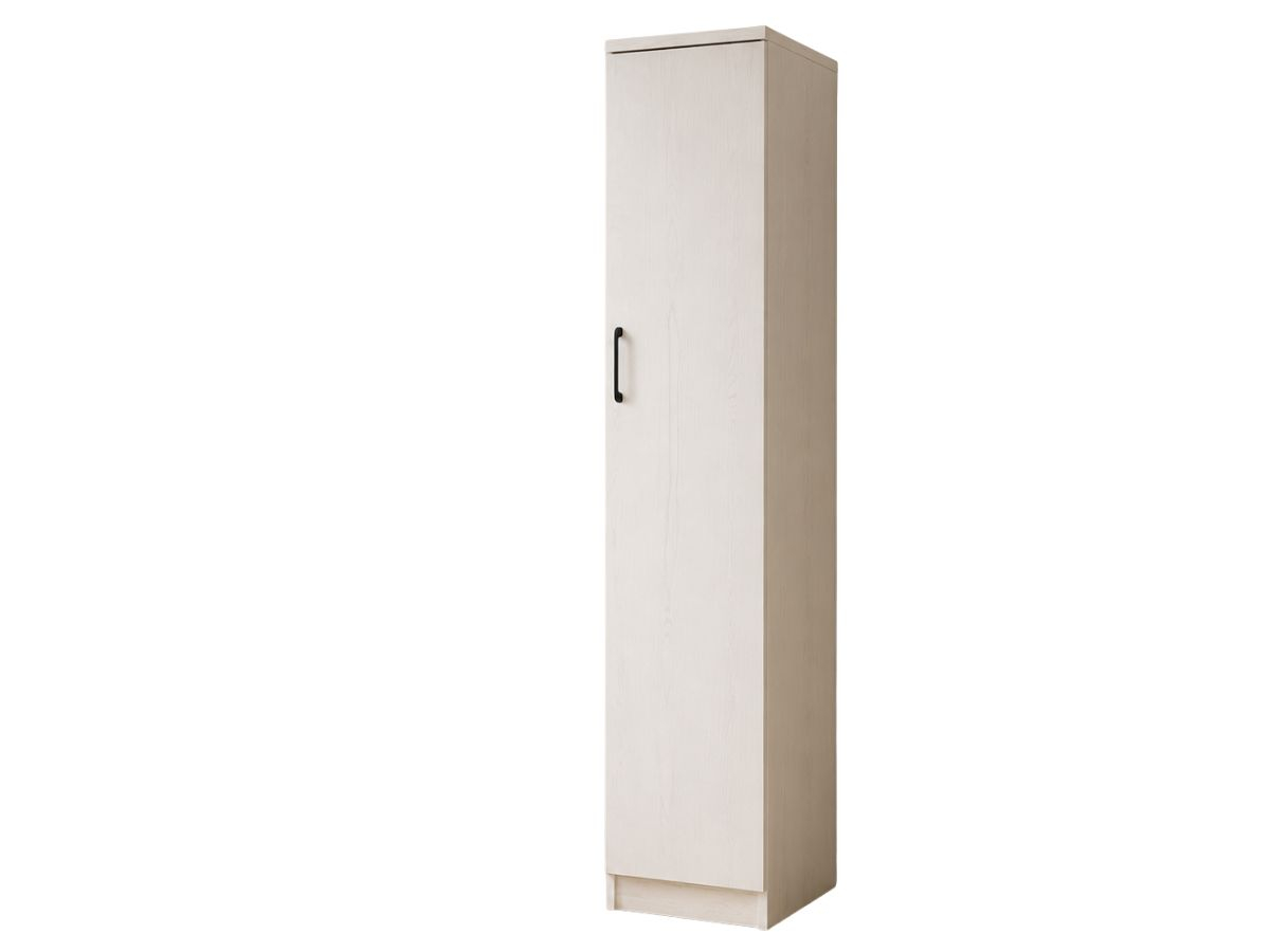 Armoire 1 Porte Elsa chêne avec 5 étagères | PROCONFORT
