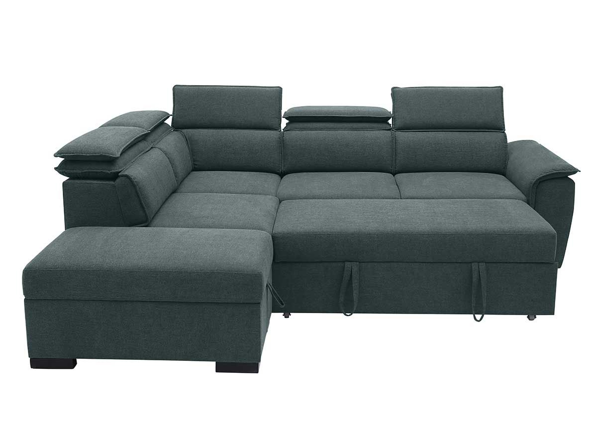 Canape convertible Diane gris - angle droit | Meubles Ubaud