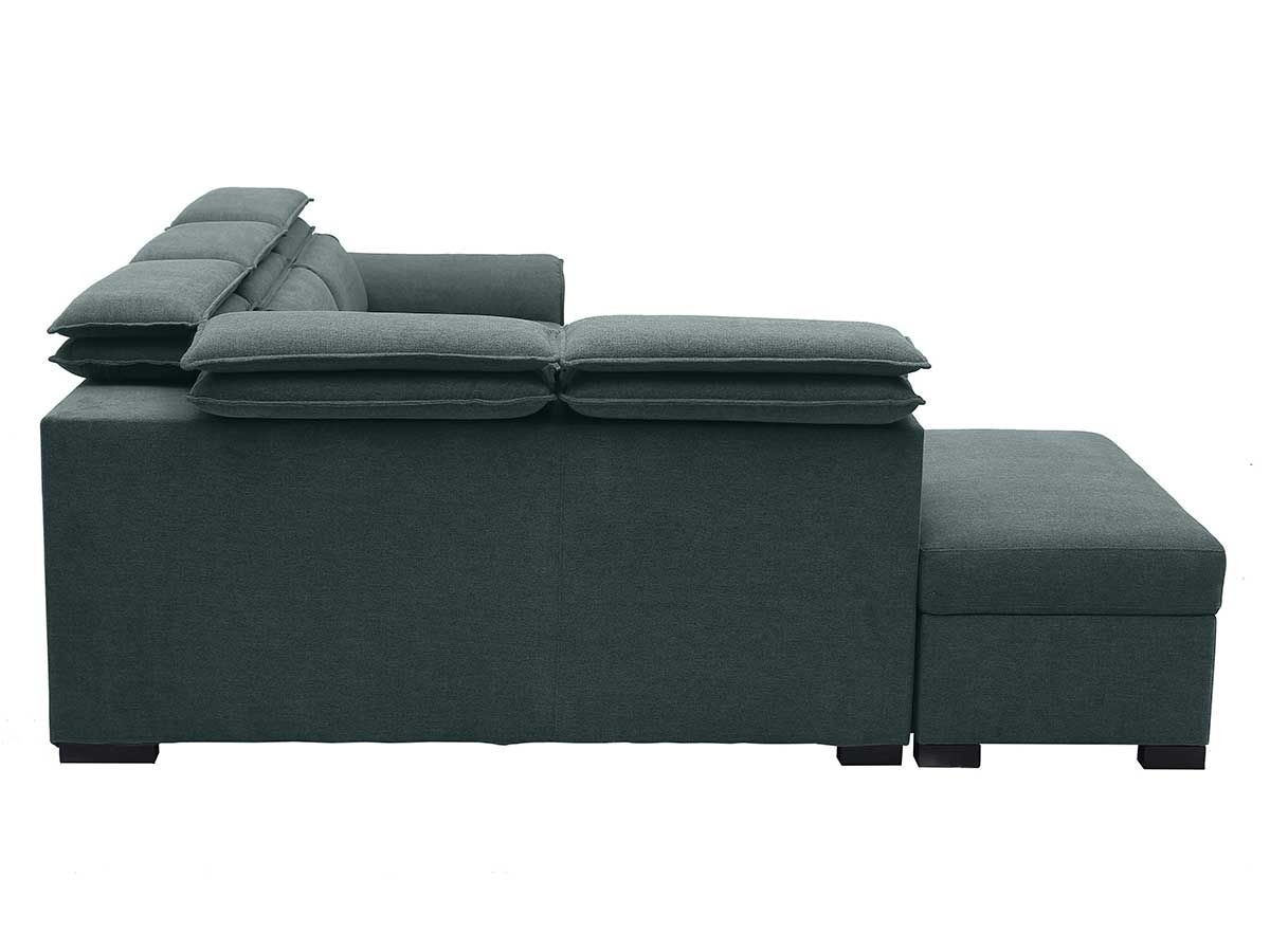 Canape convertible Diane gris - angle droit | Meubles Ubaud