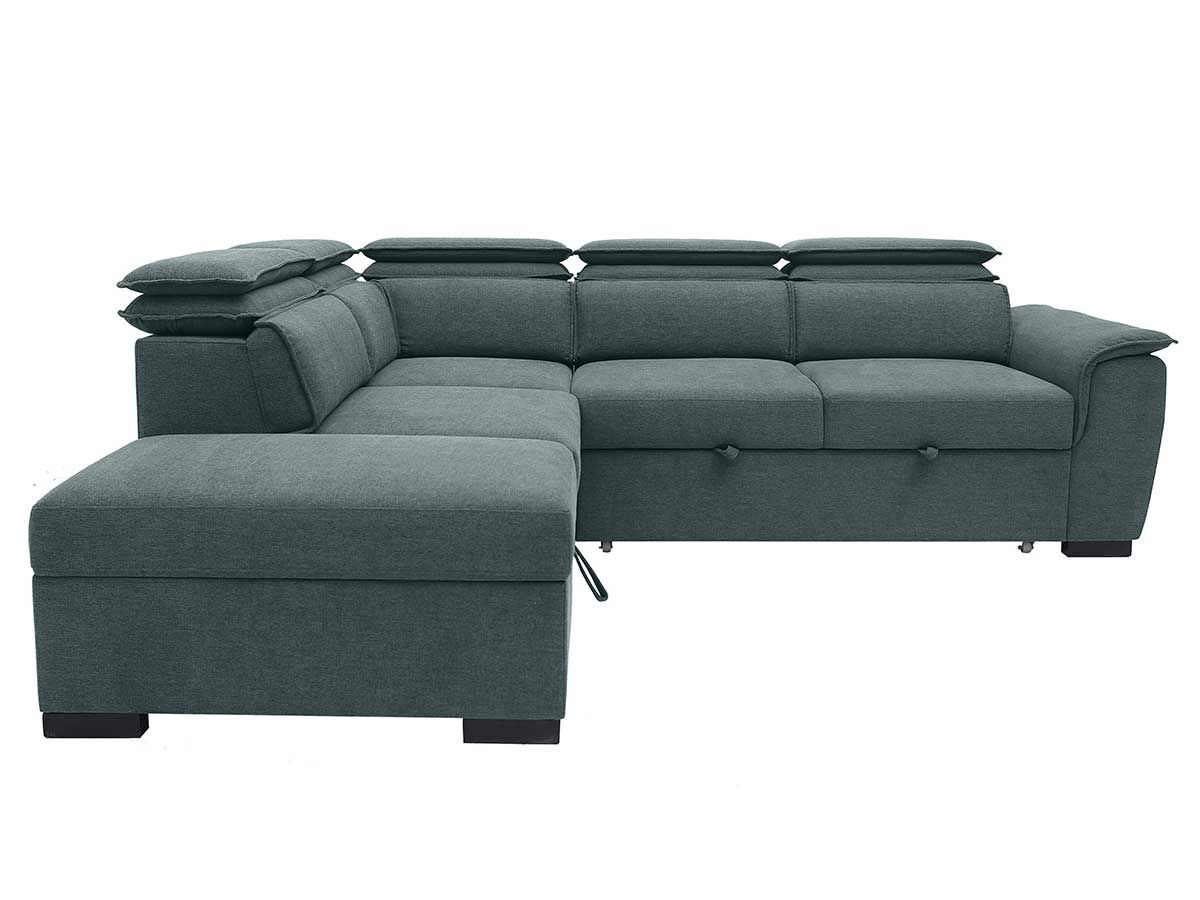 Canape convertible Diane gris - angle droit | Meubles Ubaud