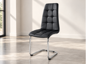 Chaise Bleak noir | Meubles Ubaud