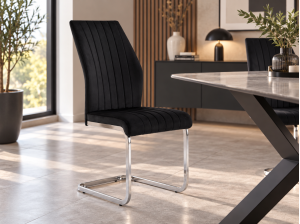 Chaise BALE Noir | Meubles UBAUD