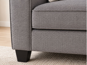 Canapé 3 places Amelia en tissu gris | PROCONFORT