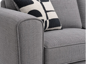 Canapé 3 places Amelia en tissu gris | PROCONFORT