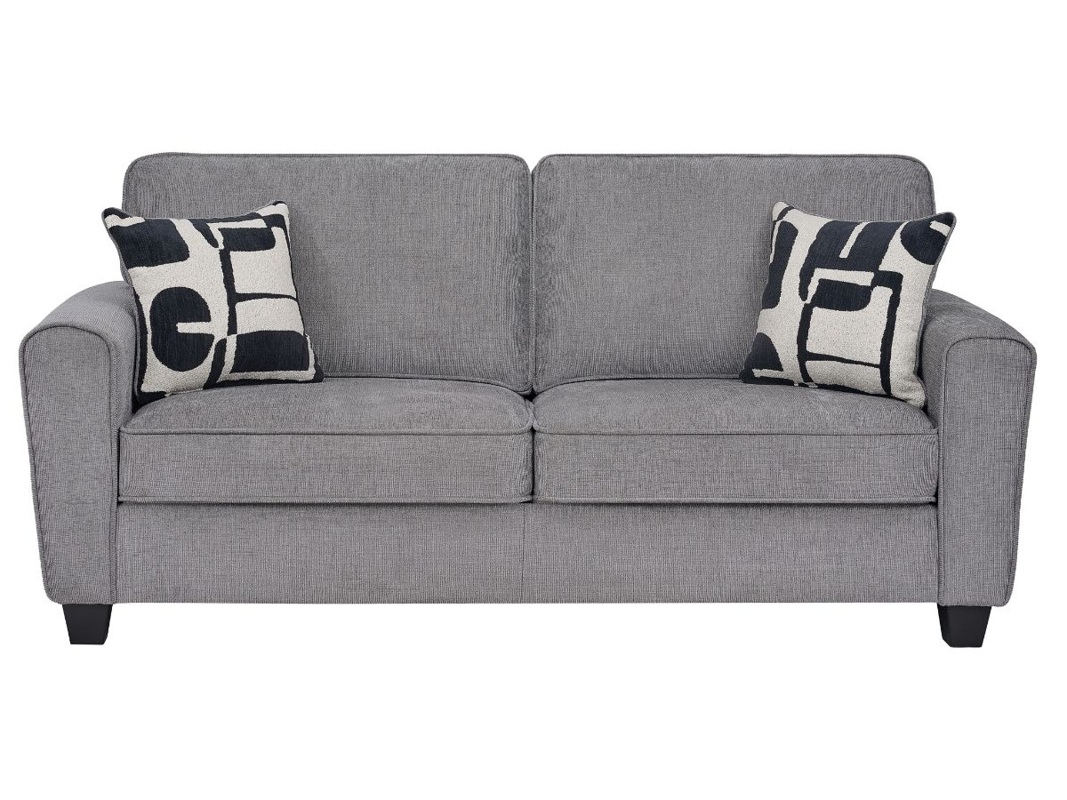 Canapé 3 places Amelia en tissu gris | PROCONFORT