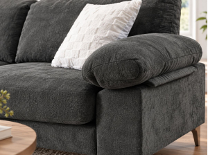 Canapé d'angle AXELLE beige déhoussable | PROCONFORT