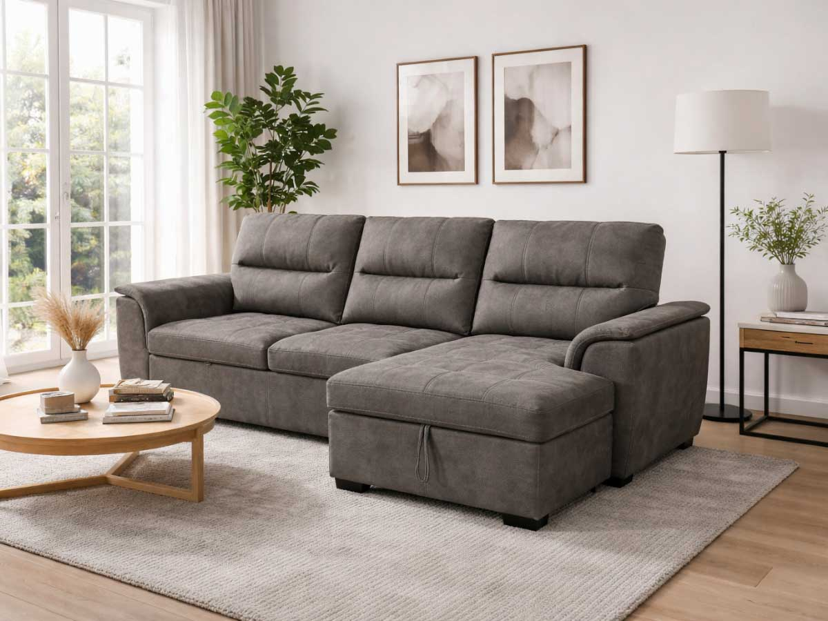 Canapé d’angle gauche Milano – 3 places | Proconfort
