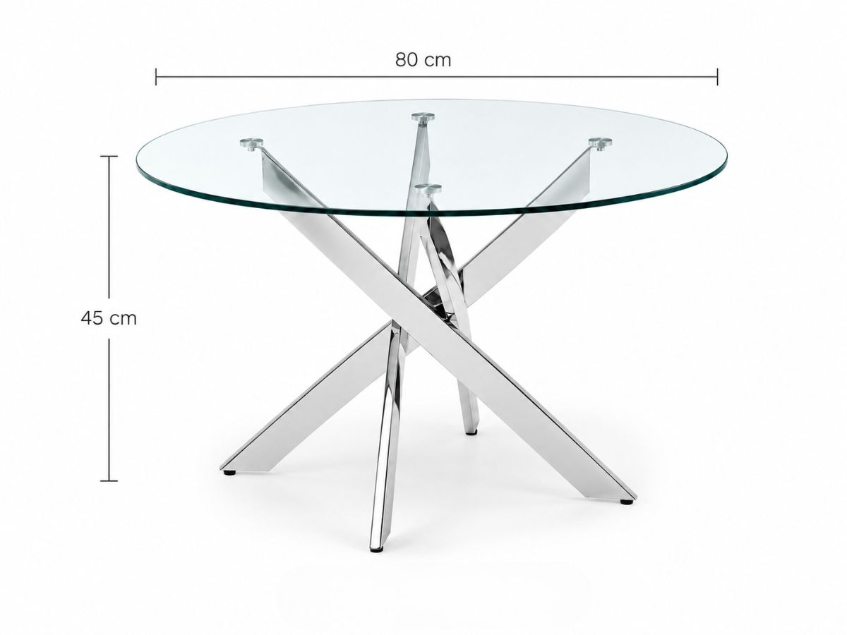 Table basse Aurota - Ronde | Meubles UBAUD
